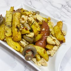 Scrambled French Fries A picture of Scrambled French Fries.