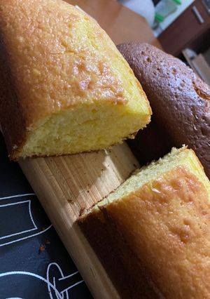 Una foto de Budín de mandarina 🍊