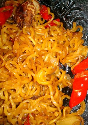 Foto resep Tumis mie pedes