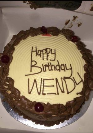 A picture of Chocolate cake.