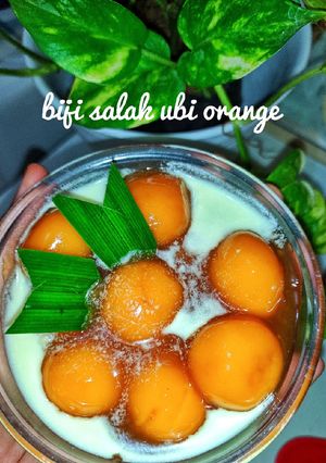 Foto resep Biji salak ubi orange