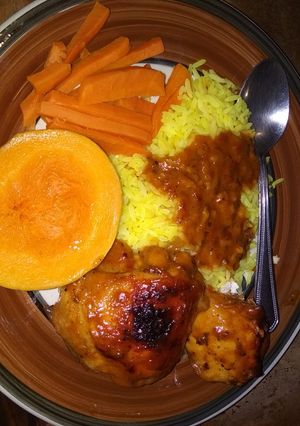 A picture of Oven grilled Chicken.