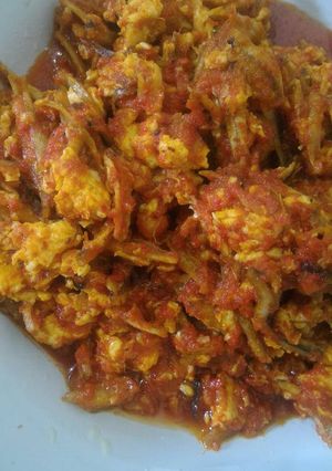 Foto resep Sambal teri telur