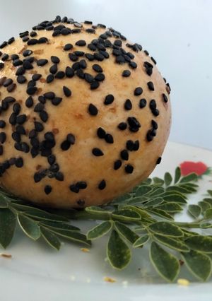 Una foto de Bollos rellenos de queso