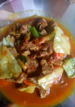 Foto resep Tongseng daging sapi