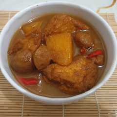 A picture of Semur Tahu Bumbu Spesial.