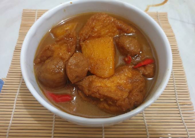 Semur Tahu Bumbu Spesial