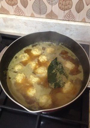 Foto resep Bola- bola ayam bumbu semur