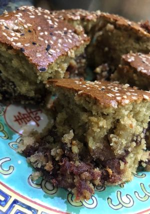 صورة لوصفة كيكة الدخن بالتمر 🍰