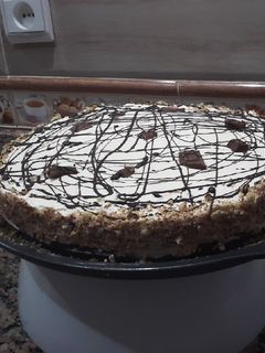 صورة لوصفة كيكة بالكريمة شانتيه 🥧❤