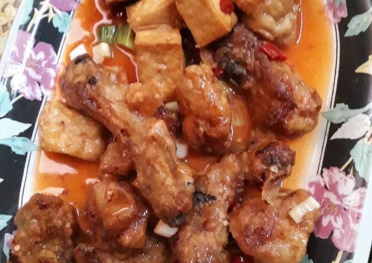 Ayam saus rica rica