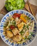 Bún chả cá Đà Nẵng chay