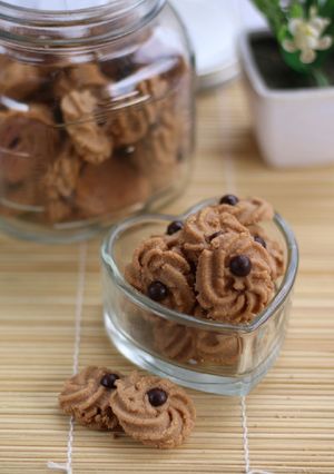 Foto resep Semprit coklat