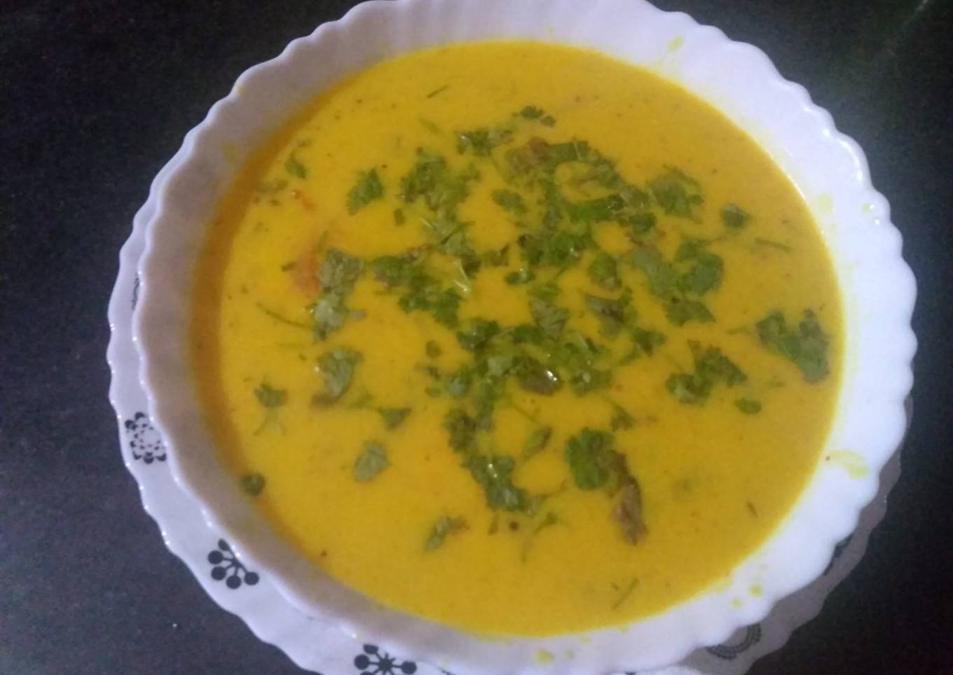Vegetable kadhi