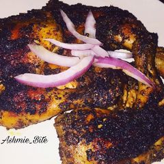 A picture of Grill chicken(Gasashiyar kaza).