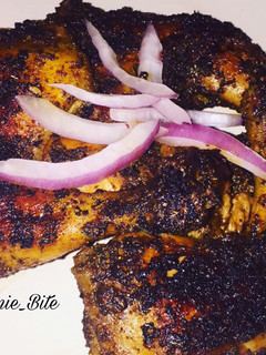 A picture of Grill chicken(Gasashiyar kaza).