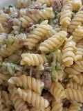 Fusilli in ragù bianco con zucchine