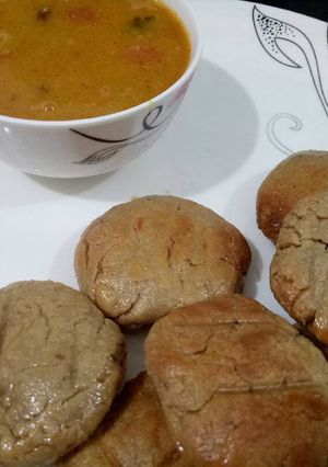 A picture of Dal bati.