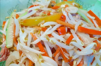 Resep Tumis Tauge Cumi Asin Kekinian