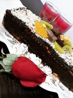 عکسی از دستور کیک یخچالی