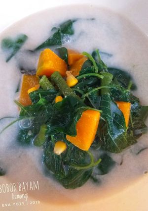 Foto resep Bobor Bayam campur Kemangi