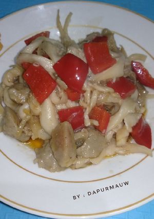 Foto resep (43) Tumis Jamur Paprika