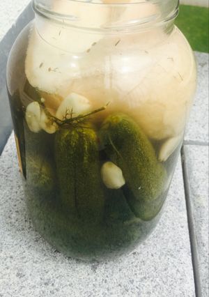 Kovászos uborka recept fotója