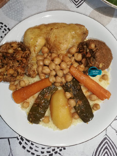 صورة لوصفة كسكس الجزائري 🇩🇿 بالعصبان 👍😋