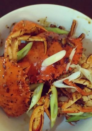 Foto resep Kepiting lada hitam