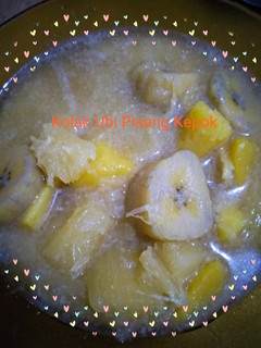 Foto resep Kolak ubi pisang kepok