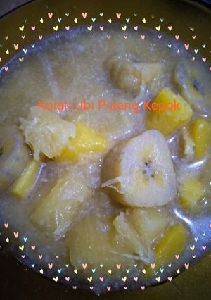 Foto resep Kolak ubi pisang kepok