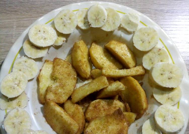 Recipe of Ultimate Apple cinnamon and banana