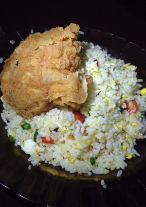Foto resep Nasi Goreng Ayam Tepung