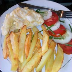 A picture of My Simple breakfast.