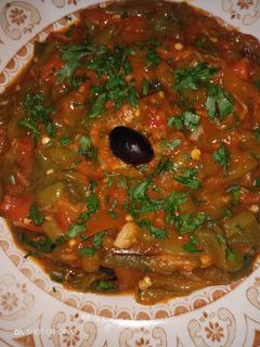 صورة لوصفة شرمولة فلفل حلو