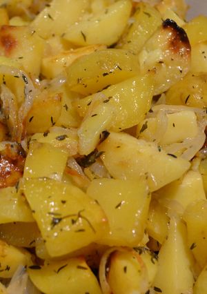 Une photo de Pommes de terre au four