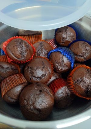 Una foto de Magdalenas de cacao en Monsieur Cuisine