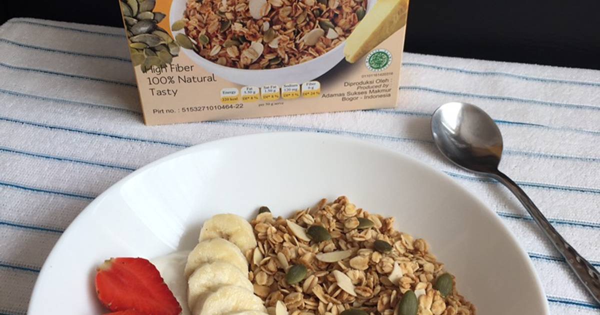 344 resep granola yoghurt enak dan mudah Cookpad