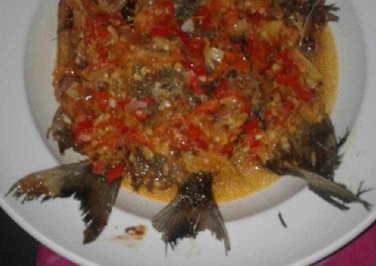 Pecak ikan bawal