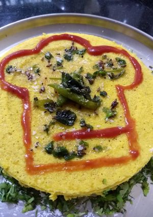 A picture of Dhokla.