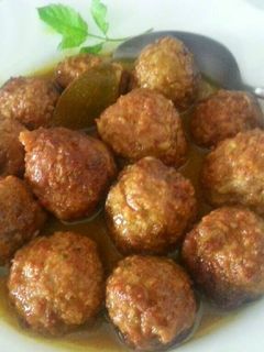 Una foto de Albóndigas de carrilleras al curry
