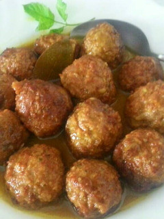 Una foto de Albóndigas de carrilleras al curry