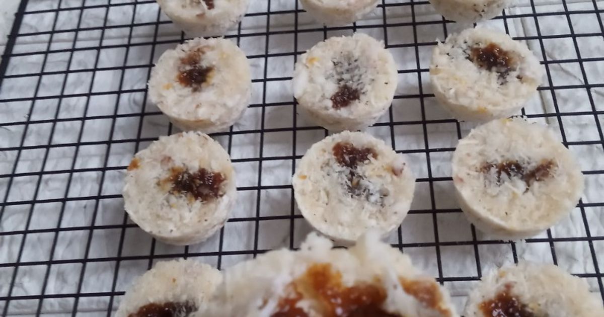 Resep kue awug tepung ketan kelapa parut rumahan enak dan mudah - Cookpad