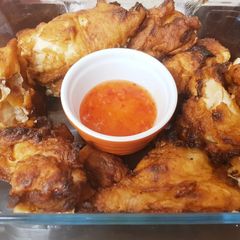 My Deepfried Battered chilli Chicken.☺ A picture of My Deepfried Battered chilli Chicken.☺.