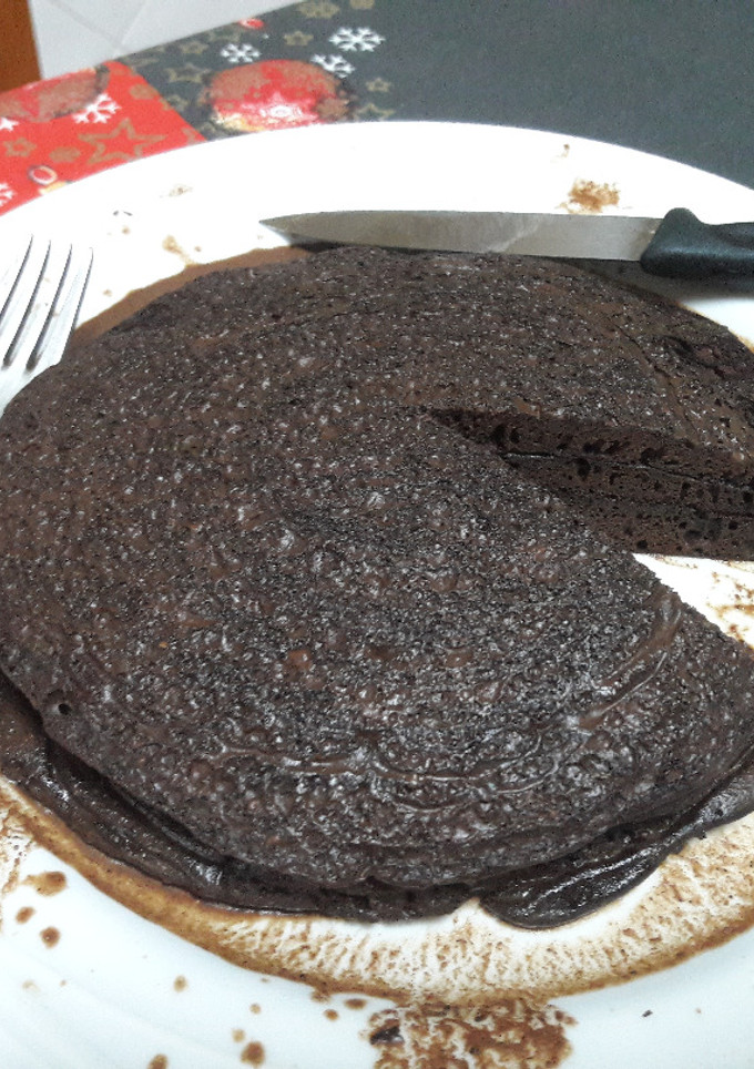 Una foto de Tortitas de algarroba sin gluten veganas 🥞