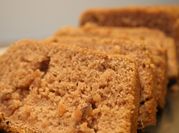 A picture of leftover bread cake