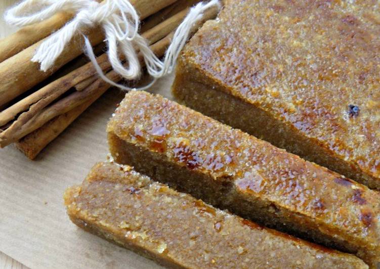 Turrón de mazapán y yema