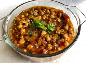 Foto resep Chana Masala/Chickpeas Curry (Indian food)