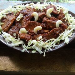 A picture of Goan Beef Roast.