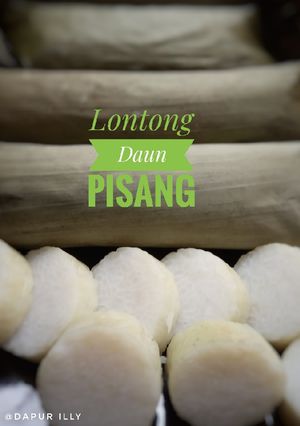 Foto resep Lontong daun pisang hemat gas (5307)